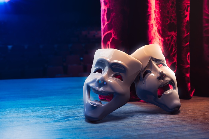 Happy And Sad Theatre Masks
