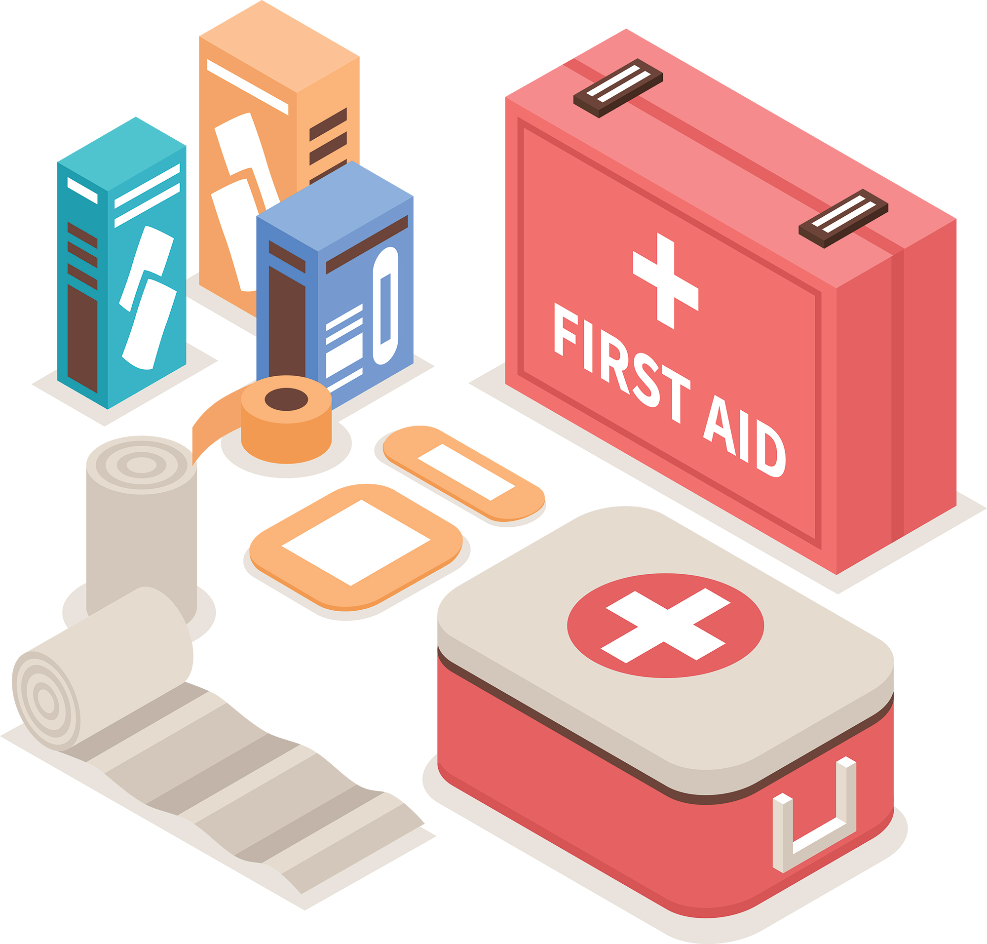 First Aid Kit Graphic