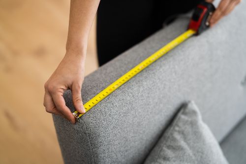 Measuring a sofa Measuring a sofa