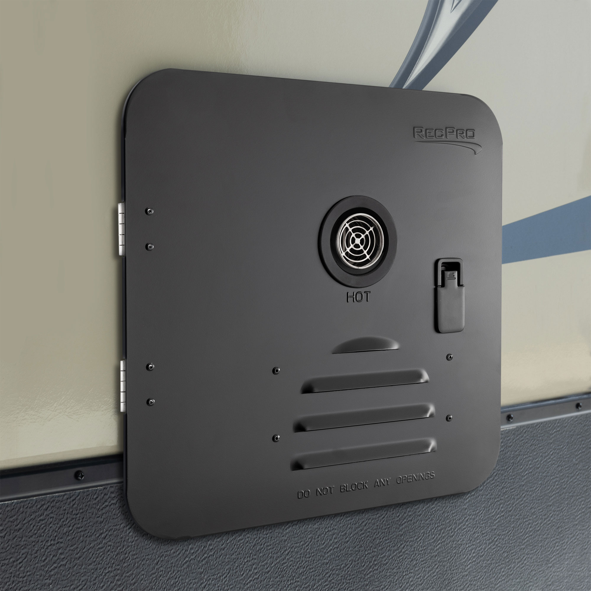 water heater installed in an rv water heater installed in an rv